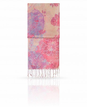 Палантин Женский S20-JEWEL.FL/WHITE